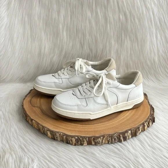 LIKE NEW Madewell leather court sneakers - Picture 5 of 14